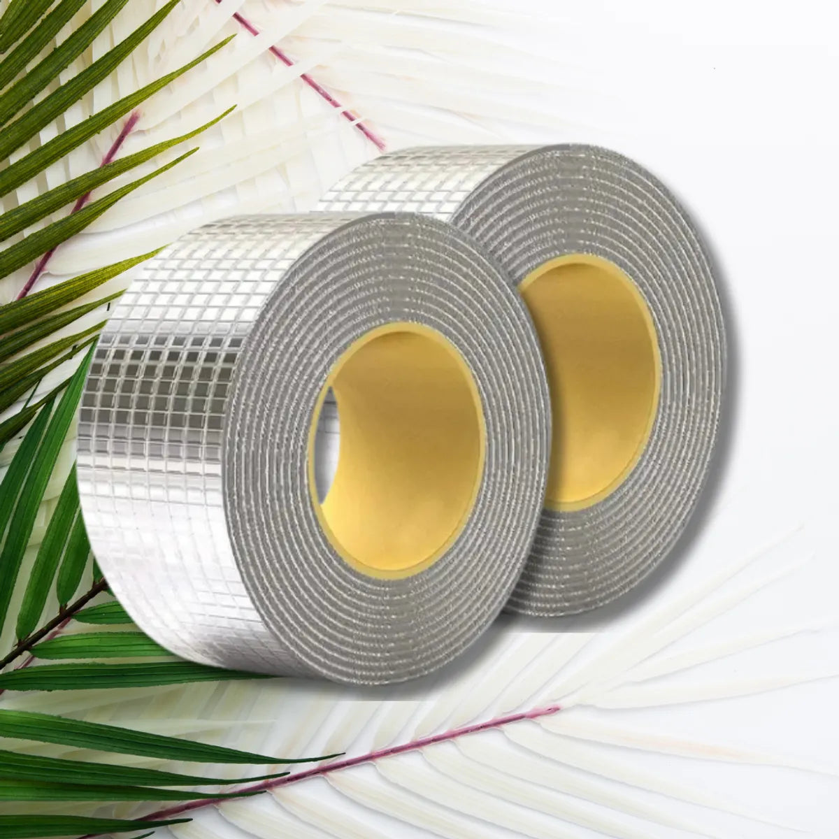 Aluminium Foil Tape Waterproof Adhesive Tape (Pack of 2)