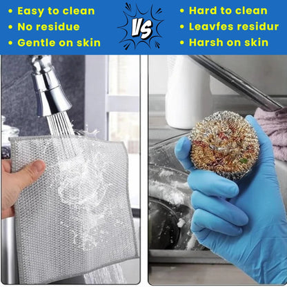 Multipurpose Wire Dishwashing Cleaning Rag |⏰Limited Period Offer⏰