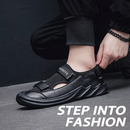 👟 Orthopaedic Gladiator Black Shoe | FLAT 50% 🔥