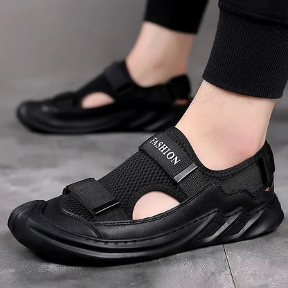 👟 Orthopaedic Gladiator Black Shoe | FLAT 50% 🔥