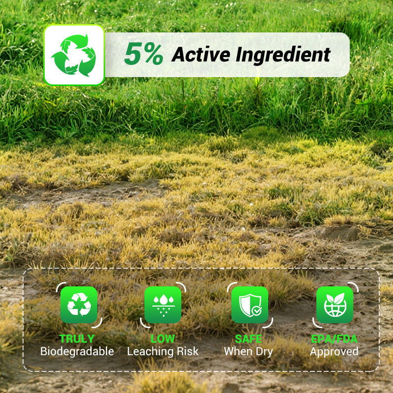 🌱 Cyclosinone Granular Weed Killer – Low-Toxicity Formula for Lawns & Gardens