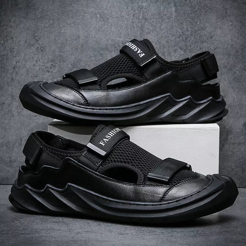 👟 Orthopaedic Gladiator Black Shoe | FLAT 50% 🔥