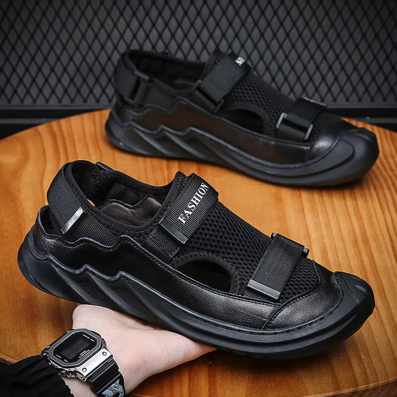 👟 Orthopaedic Gladiator Black Shoe | FLAT 50% 🔥