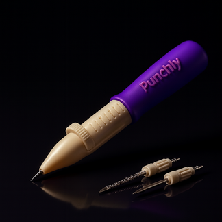 Embroidery Punch Needle Pen Set