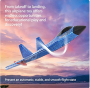 RC Airplane with remote Controlled Flying Toy for Kids and Adults