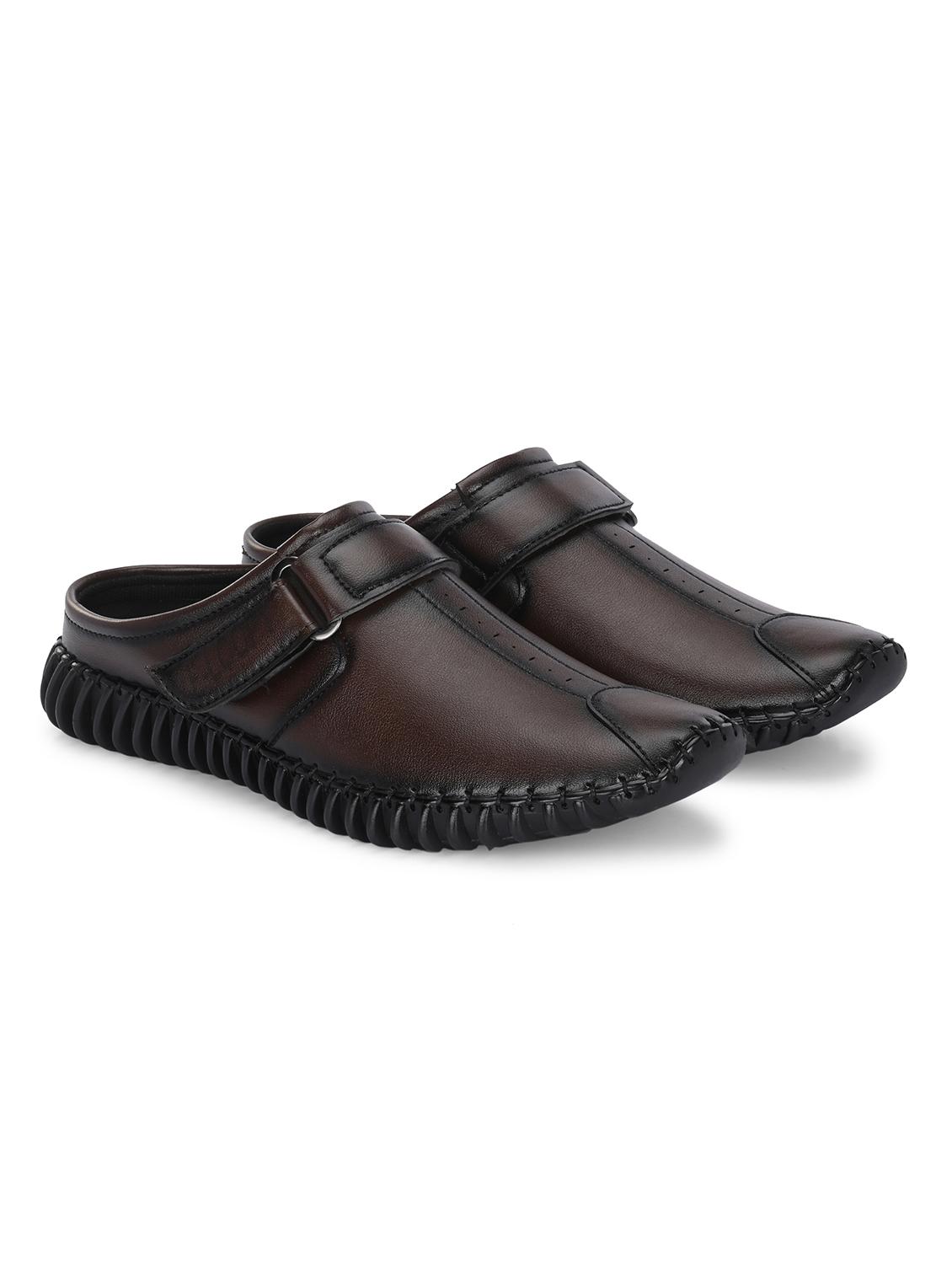 Men's Bantu Style Brown Loafer Casual Shoe